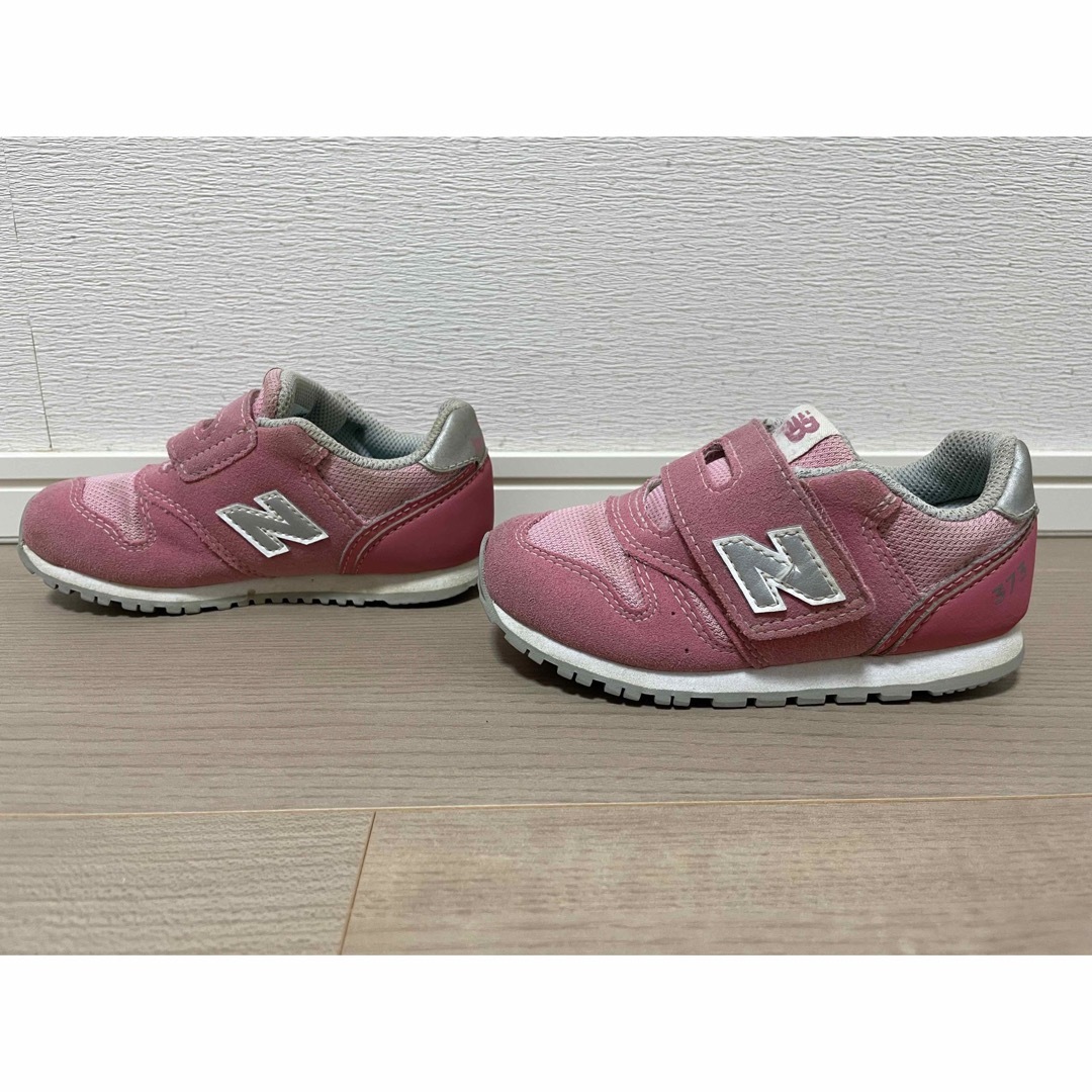 New Balance(ニューバランス)のニューバランス　IZ373 PN2　15cm 　ピンク　スニーカー キッズ/ベビー/マタニティのキッズ靴/シューズ(15cm~)(スニーカー)の商品写真