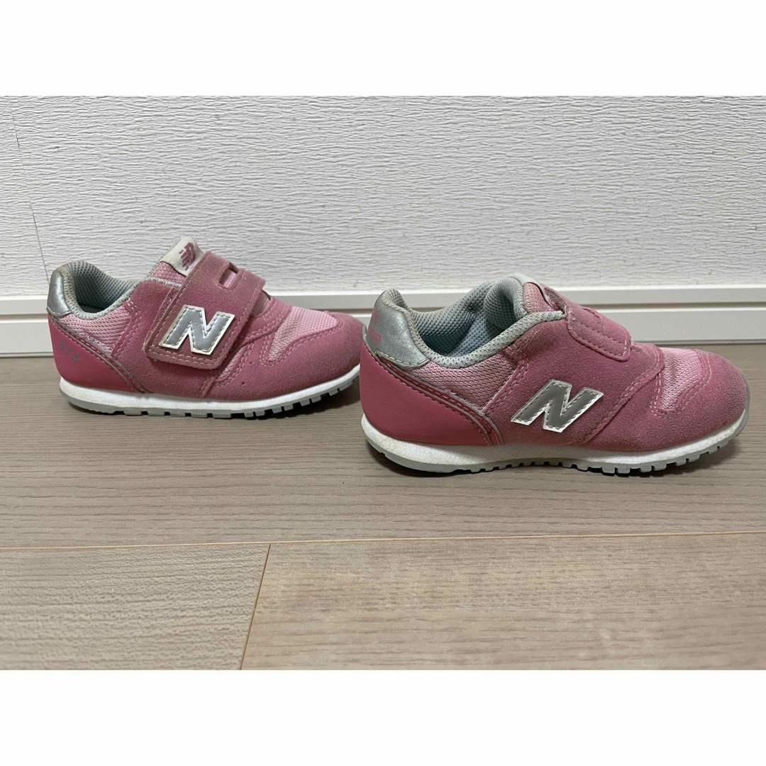 New Balance(ニューバランス)のニューバランス　IZ373 PN2　15cm 　ピンク　スニーカー キッズ/ベビー/マタニティのキッズ靴/シューズ(15cm~)(スニーカー)の商品写真