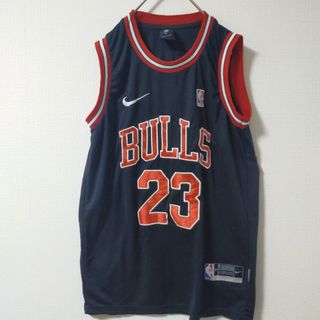 ナイキ(NIKE)のNBA BULLS ブルズ NIKE ナイキ ユニフォーム23 JORDAN M(タンクトップ)