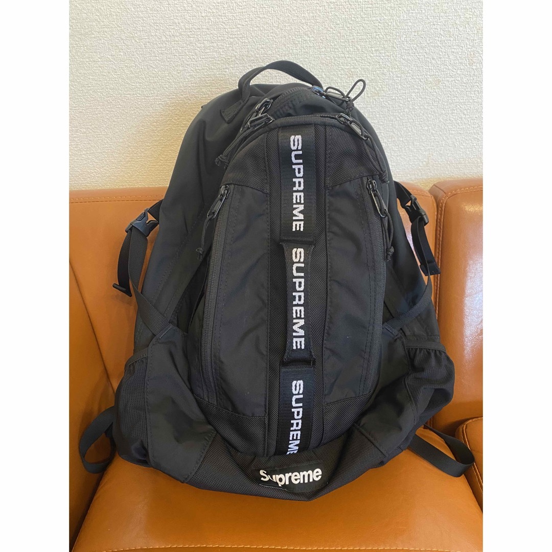 シーリングライト Supreme 22fw BackPack BLACK バックパック 黒