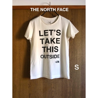 ザノースフェイス(THE NORTH FACE)のノースフェイス　Tシャツ　白　S(Tシャツ(半袖/袖なし))