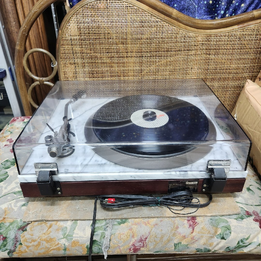 DENON - 希少!レストア大理石美品カートリッジ新品!DENONターン