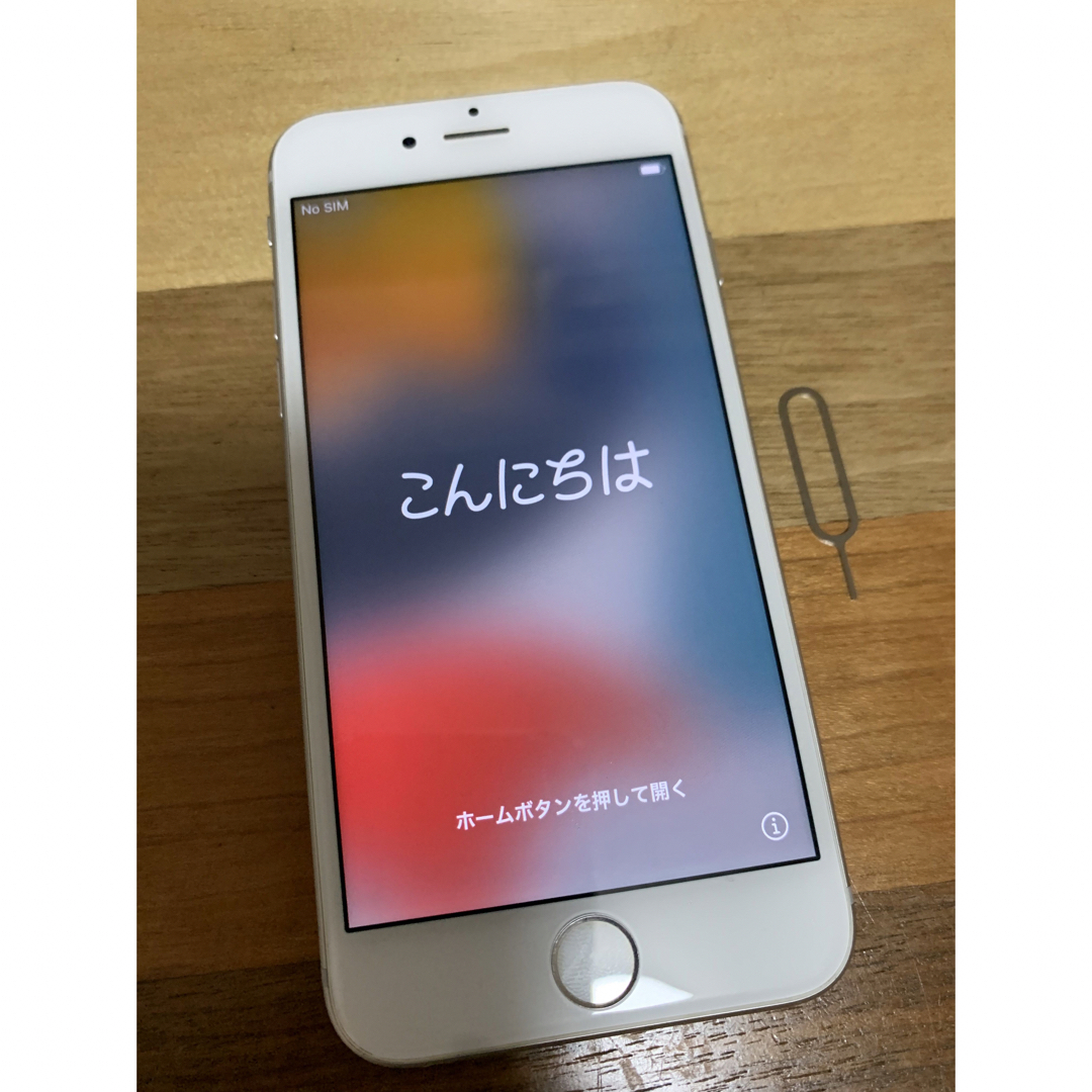 美品 iPhone 6s 32GB シルバー SIMフリー ケースフィルム付き