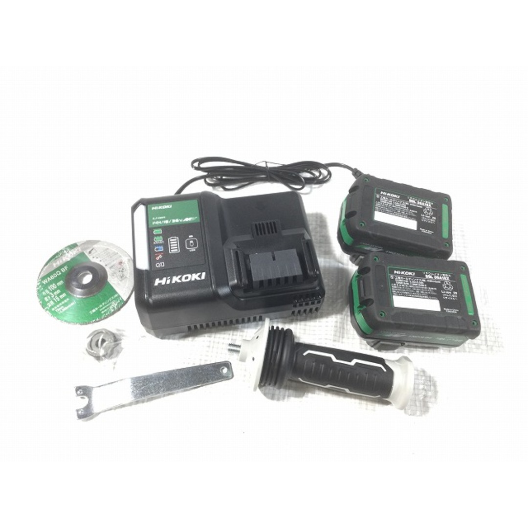 ☆未使用品☆HiKOKI ハイコーキ 36V 100mm コードレスディスク ☆未使用品☆HiKOKI ハイコーキ 36V 100mm コードレスディスク