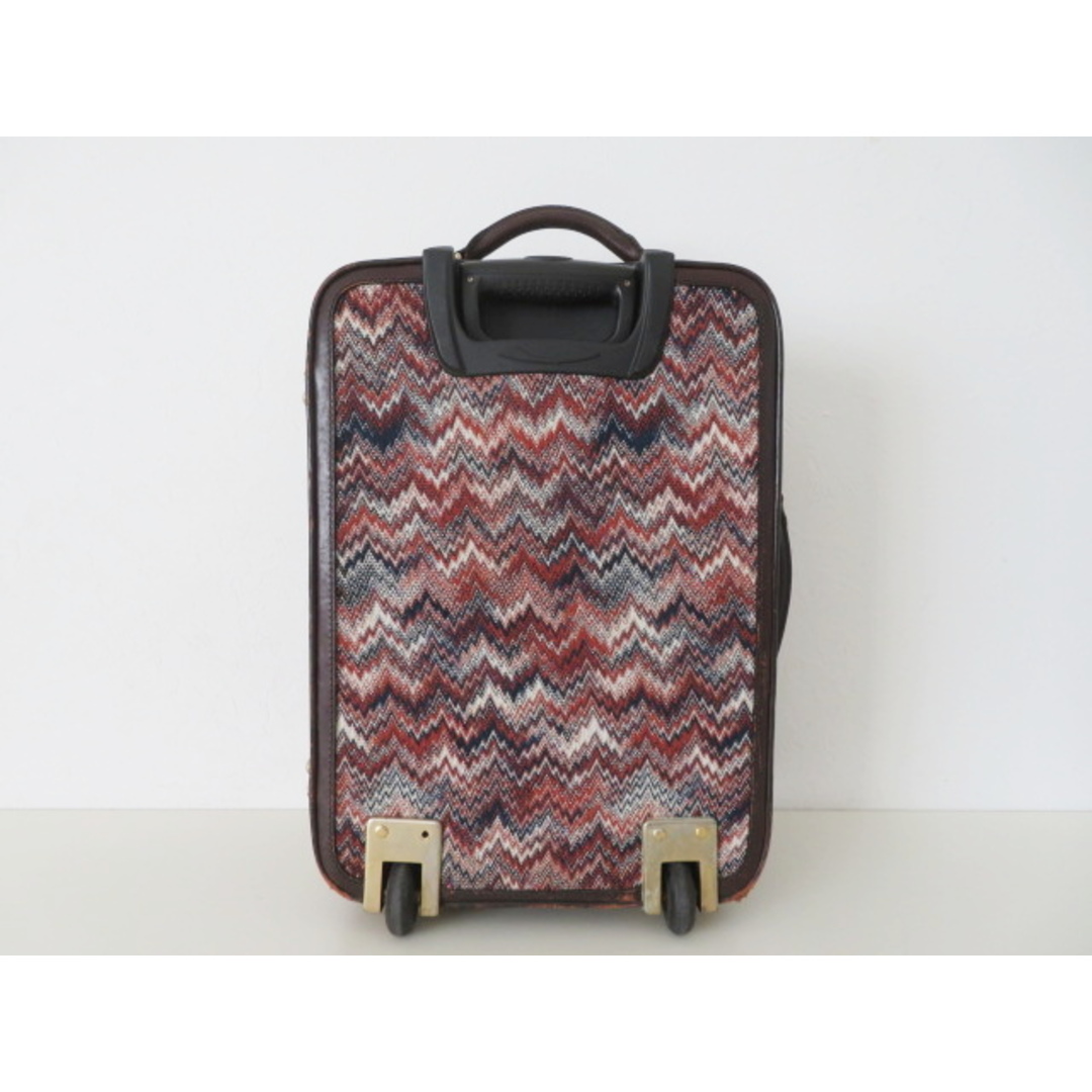 M07 MISSONI ミッソーニ ジグザグ キャリーバッグ マルチカラー 1