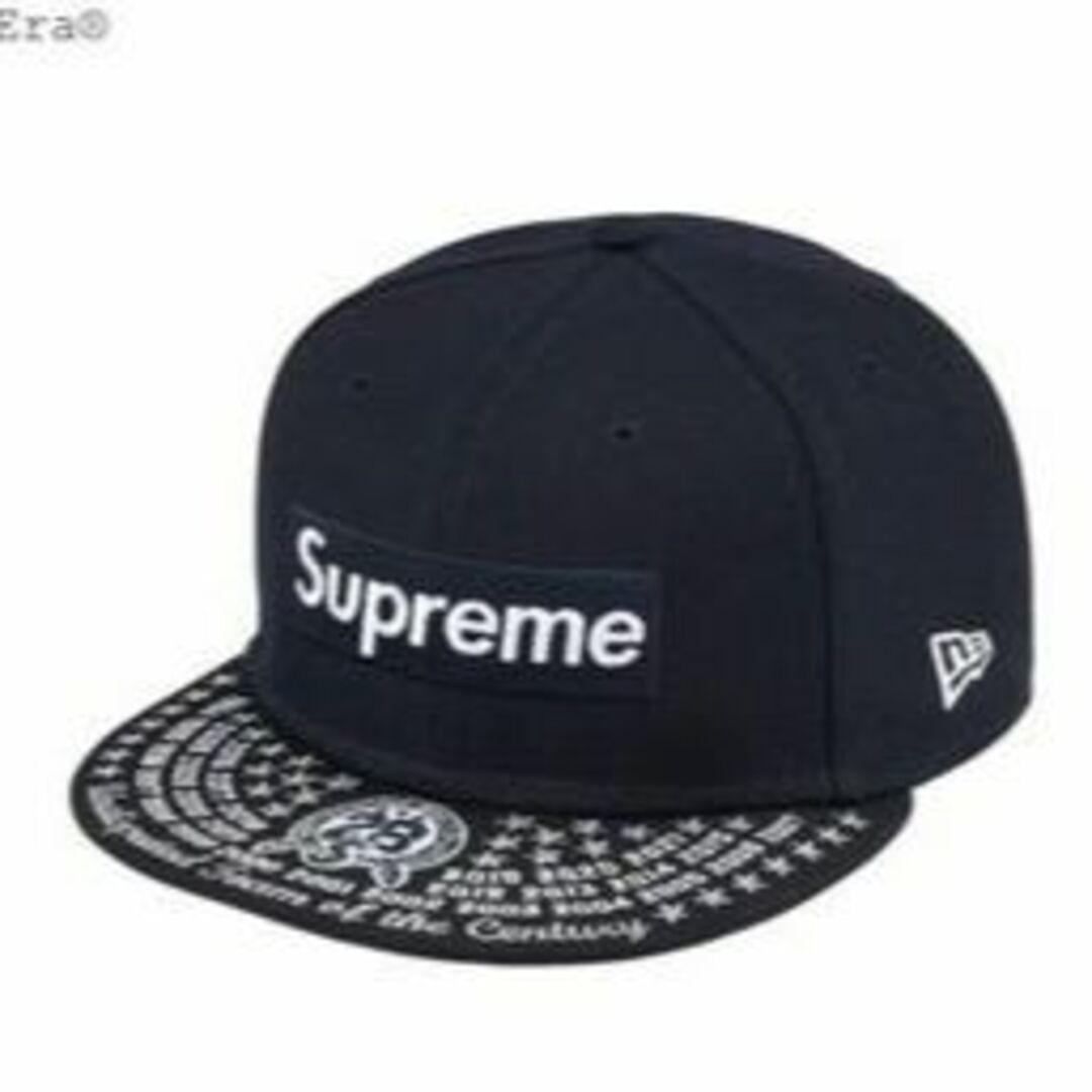 supreme new era black 1/4