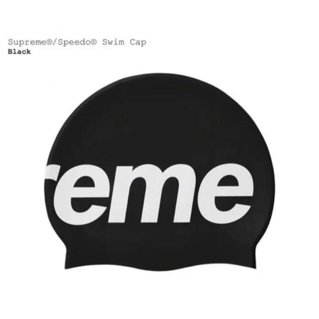 Supreme(シュプリーム)のSupreme Speedo Swim Cap / BLACK スポーツ/アウトドアのスポーツ/アウトドア その他(マリン/スイミング)の商品写真