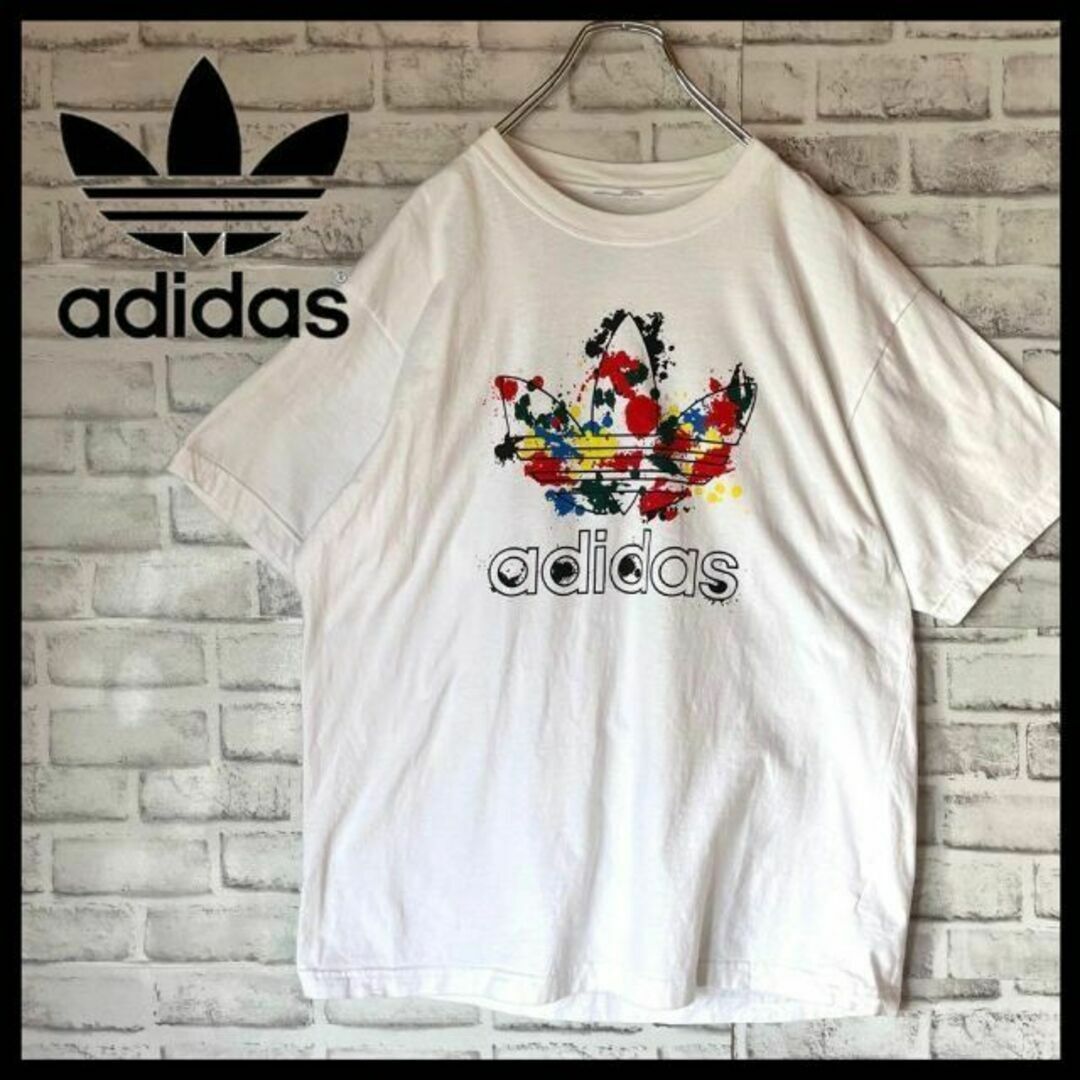 adidas - 【希少入手困難】アディダス⭐︎ペンキロゴTシャツ ...