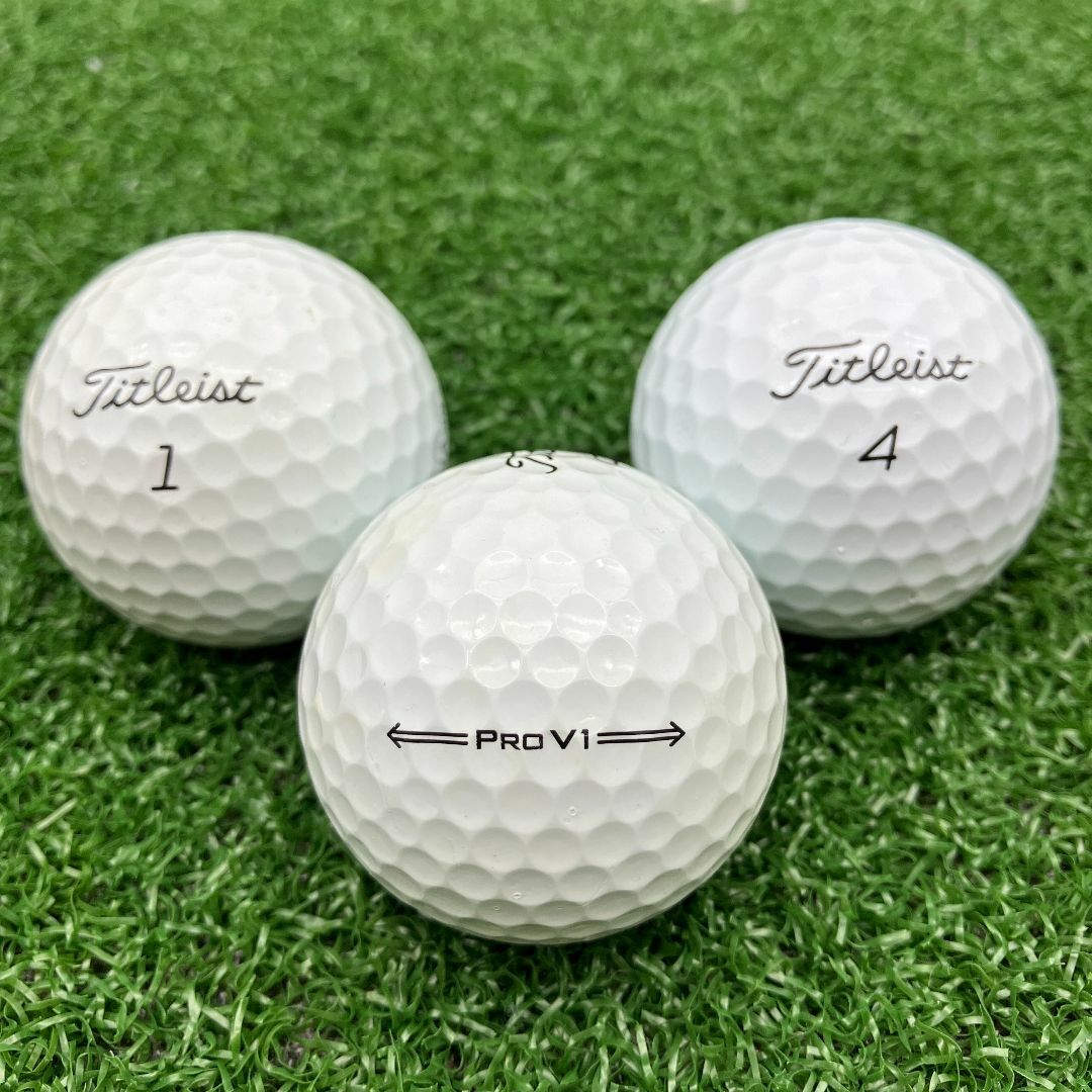 Titleist 【 Titleist 】【Bランク ロストボール】 PRO V1 年式混合 白の通販 by トライアングル ロストボール専門店| タイトリストならラクマ Titleist PROV1 白 年式混合 ロストボール 24球