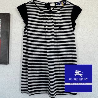 バーバリーブルーレーベル(BURBERRY BLUE LABEL)のBurberry ボーダーカットソーⓂ︎(カットソー(半袖/袖なし))