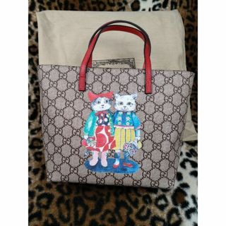 Gucci - レア GUCCI オールドグッチ シェリーライン トートバッグ 横長