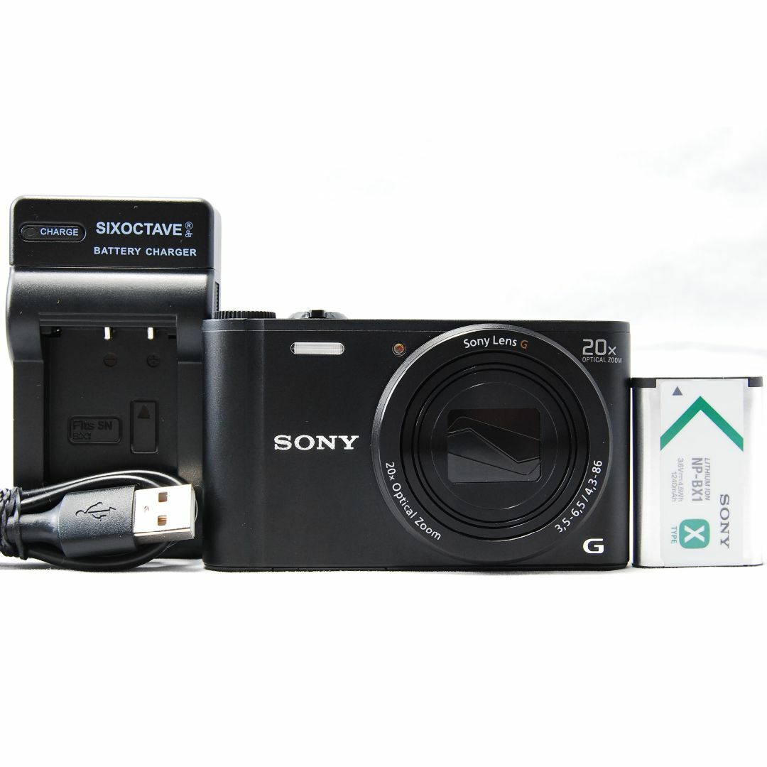 SONY Cyber-Shot DSC-WX350 コンパクトデジタルカメラ164gコンディション