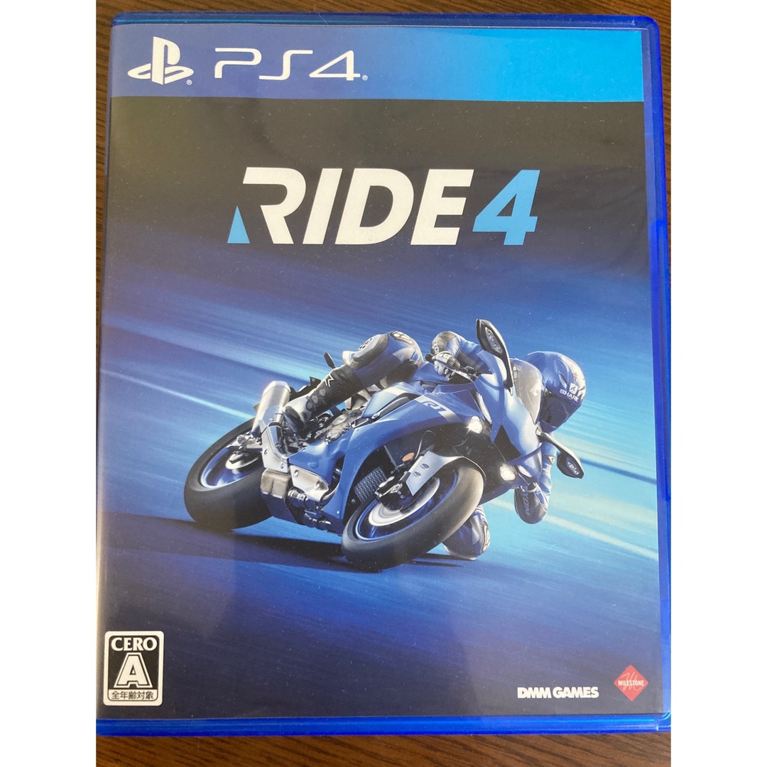 PlayStation4(プレイステーション4)のRIDE4 ps4用ゲームソフト エンタメ/ホビーのゲームソフト/ゲーム機本体(家庭用ゲームソフト)の商品写真