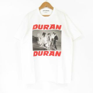 ジュンヤワタナベ(JUNYA WATANABE)の美品 JUNYA WATANABE ジュンヤワタナベ JK-T010 DURAN DURAN TEE 1点 ホワイト S コットン100% AD2022 Tシャツ メンズ AY3942A38 (Tシャツ/カットソー(半袖/袖なし))