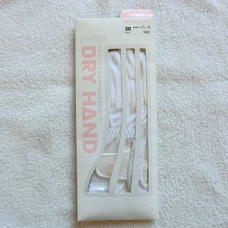 プロギア(PRGR)のPRGR DRY HAND ゴルフグローブ ホワイト 20サイズ 女性用(その他)