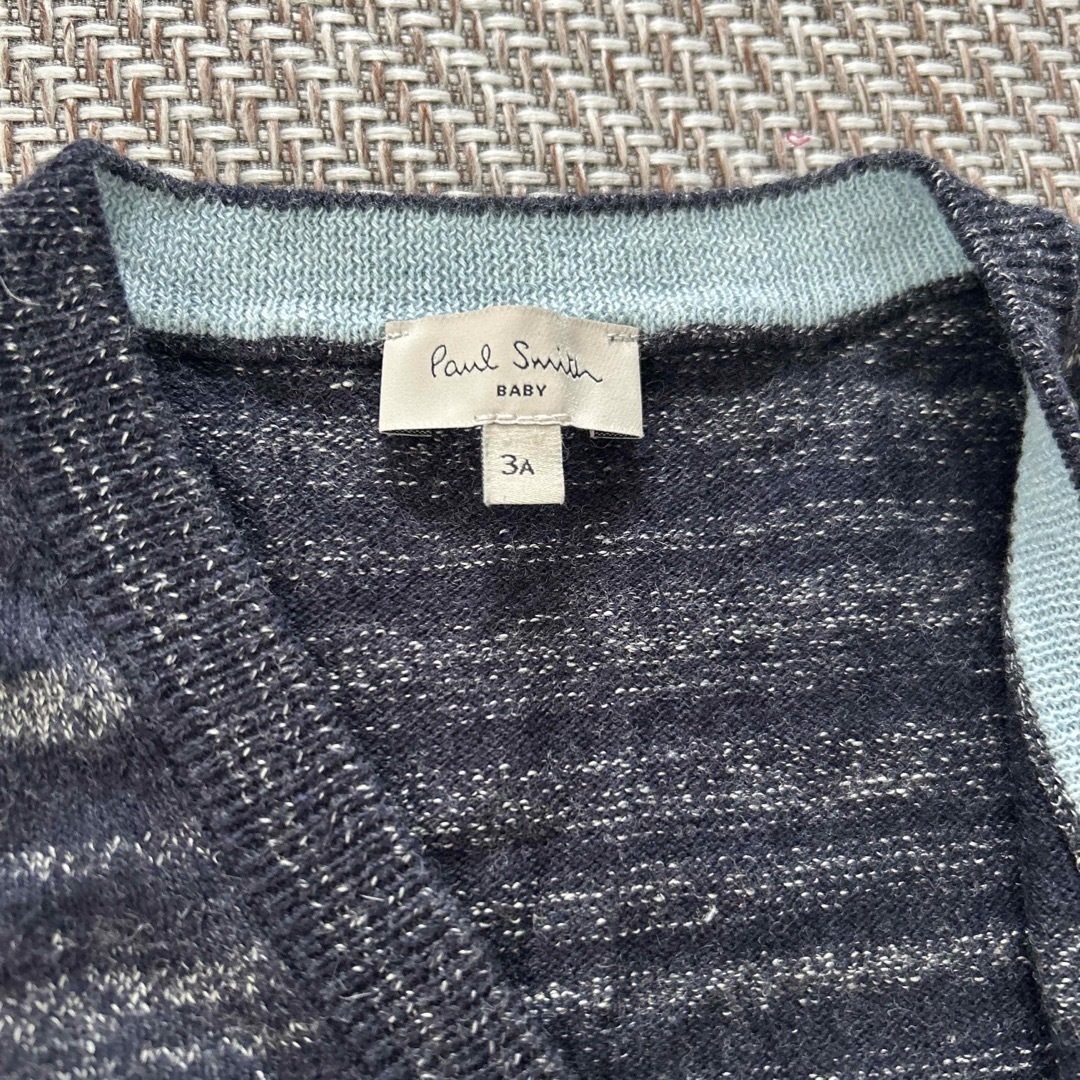 Paul Smith(ポールスミス)のPaul Smith 95-100ベビーカーディガン キッズ/ベビー/マタニティのキッズ服男の子用(90cm~)(Tシャツ/カットソー)の商品写真