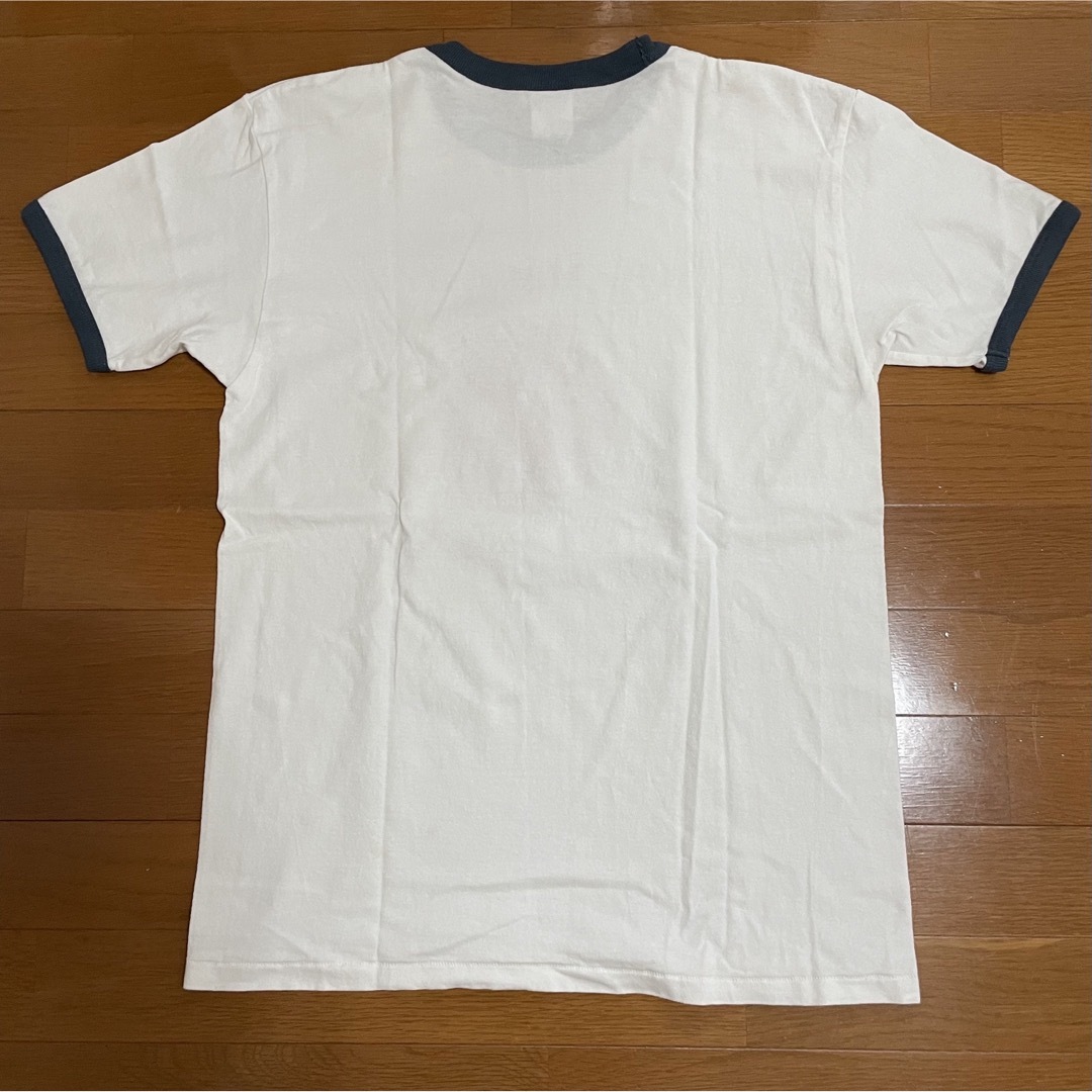 古着 リンガーTシャツ ブルドッグ　プリント メンズのトップス(Tシャツ/カットソー(半袖/袖なし))の商品写真