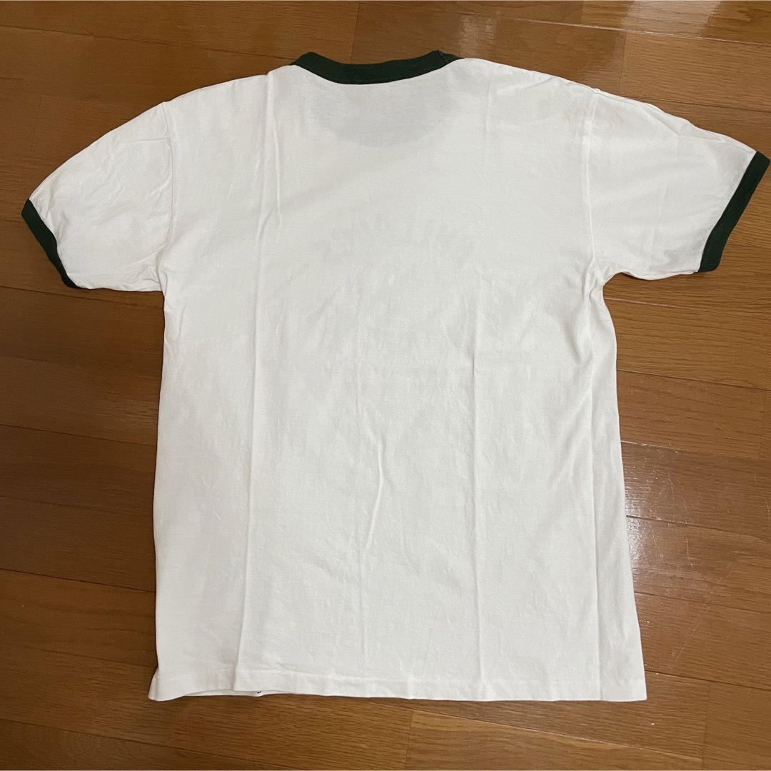 古着 リンガーTシャツ ブルドッグ　プリント メンズのトップス(Tシャツ/カットソー(半袖/袖なし))の商品写真