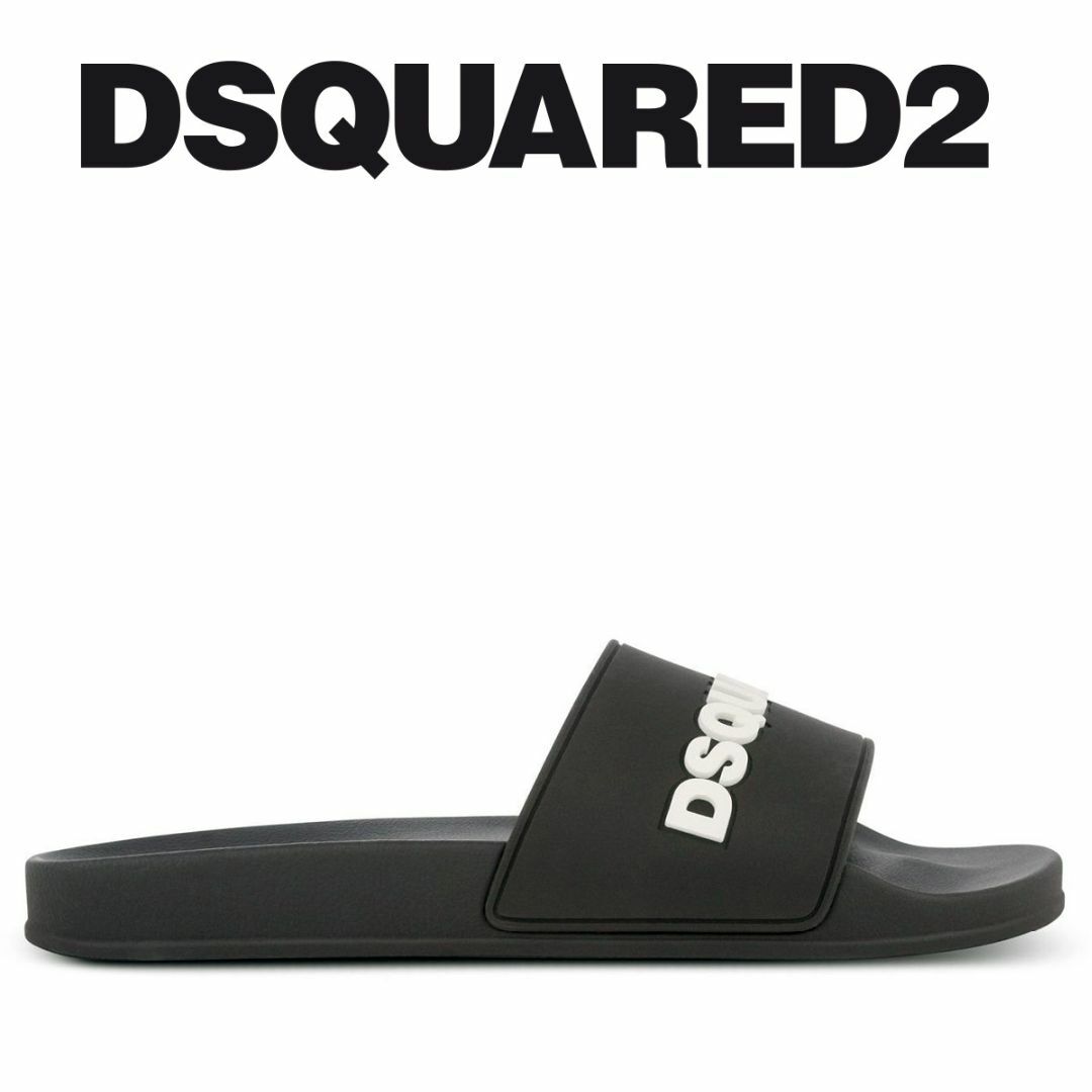 【新品】ディースクエアード DSQUARED2 そロゴヒール アンクルストラップ サンダル シューズ レッド【サイズ38】【レディース】