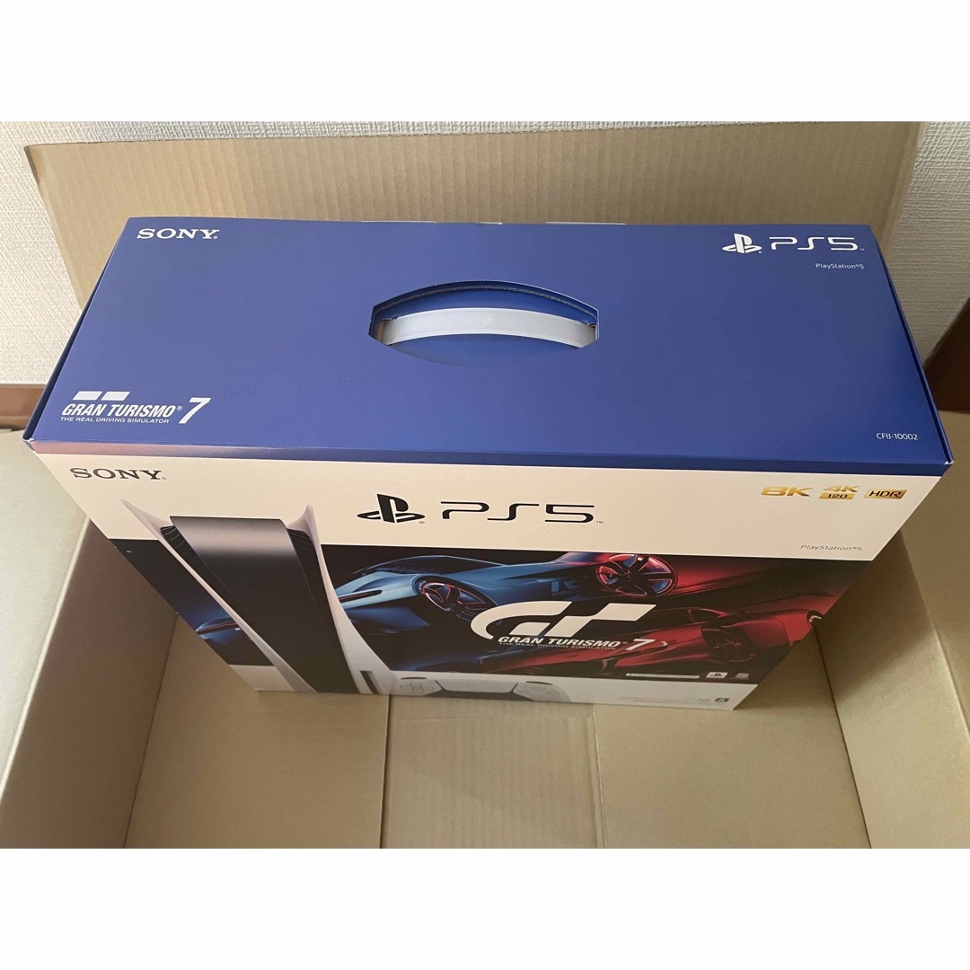 【新品未開封】PlayStation 5 “グランツーリスモ7” 同梱版 エンタメ/ホビーのゲームソフト/ゲーム機本体(家庭用ゲーム機本体)の商品写真