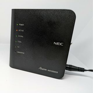 エヌイーシー(NEC)のNEC 無線LANルーター Aterm PA-WG1200CR(PC周辺機器)