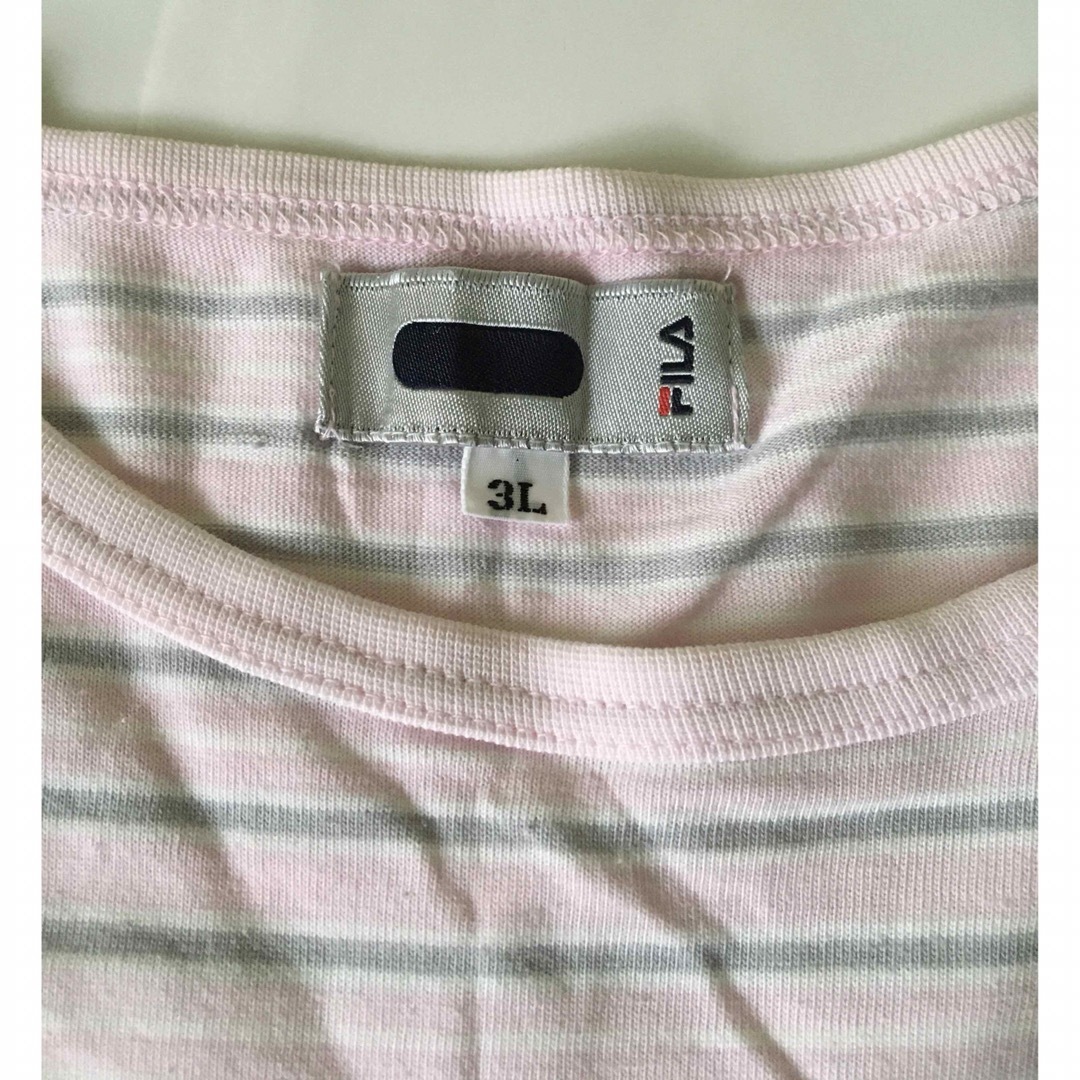 FILA(フィラ)のフィラ　FILA 七分袖　レディース　シャツ　サイズ3L レディースのトップス(Tシャツ(長袖/七分))の商品写真