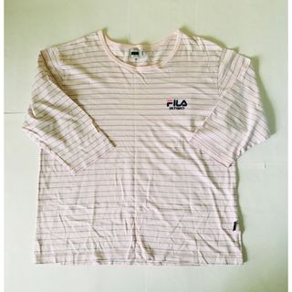 フィラ(FILA)のフィラ　FILA 七分袖　レディース　シャツ　サイズ3L(Tシャツ(長袖/七分))