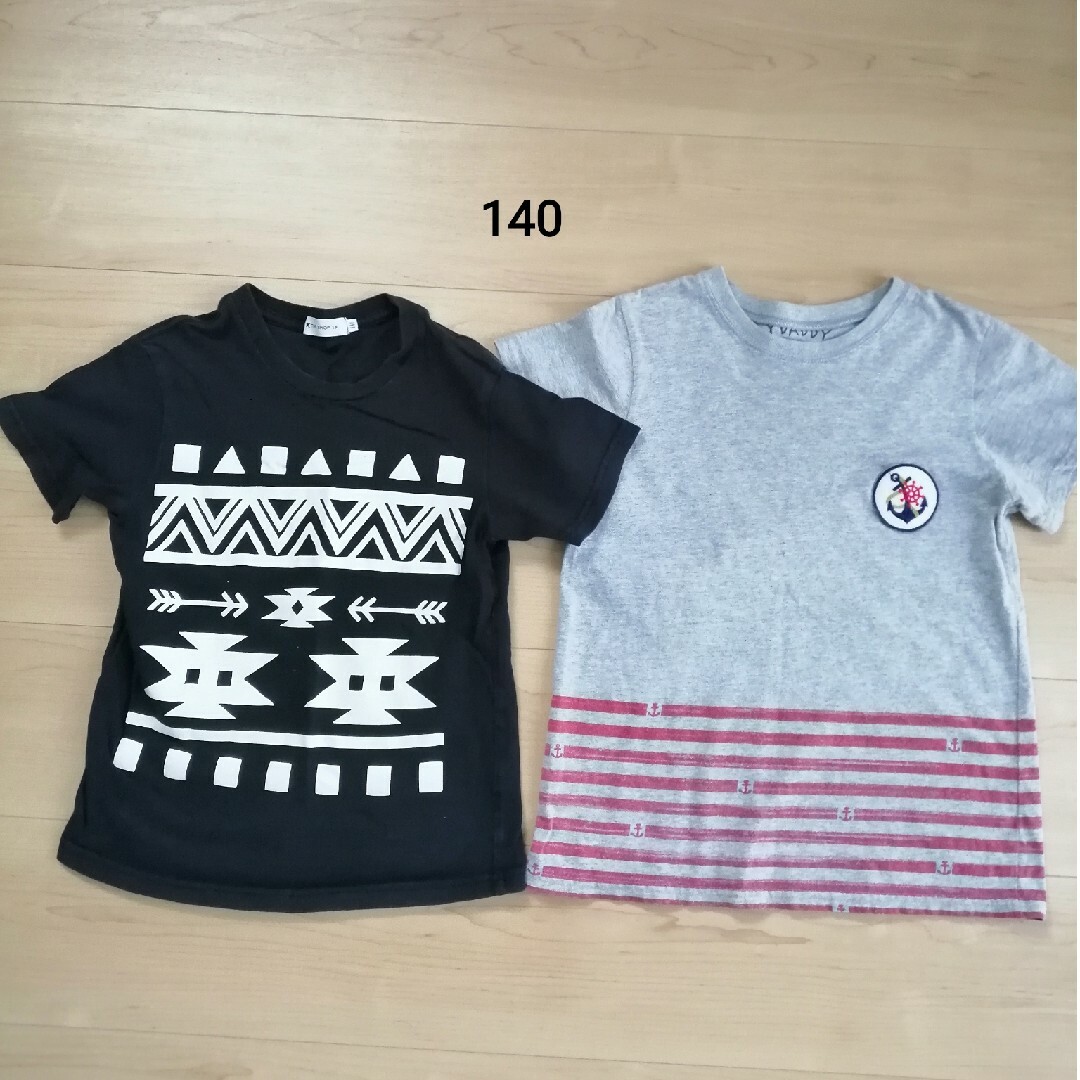 ShISKY - 男の子Tシャツ 2枚セット 140の通販 by hana's shop