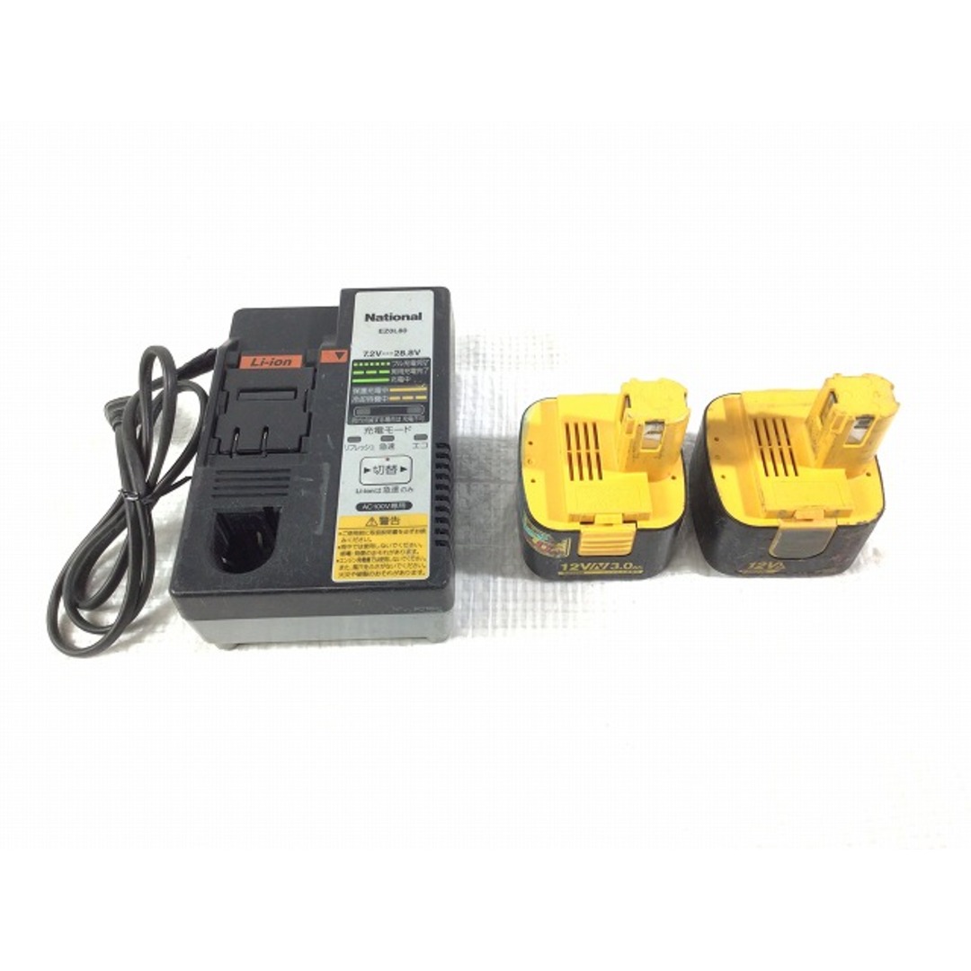 Panasonic - ☆中古品☆National ナショナル 12V充電全ネジ Panasonic - ☆中古品☆National ナショナル 12V充電全ネジ