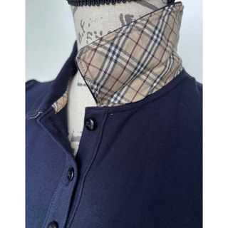 バーバリーブルーレーベル(BURBERRY BLUE LABEL)の【美品】BURBERRY ブルーレーベル　ポロシャツ　半袖　M(ポロシャツ)