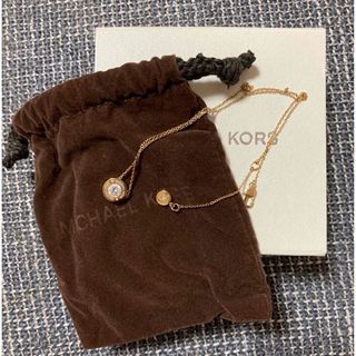 マイケルコース(Michael Kors)のMICHEAL KORS ネックレス ゴールド(ネックレス)