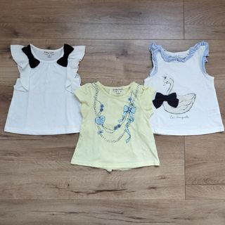 エニィファム(anyFAM)のミルキー様専用★ベビー　トップス　セット　女の子　anyFAM　80cm(Ｔシャツ)