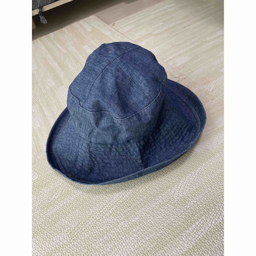 ORBIS(オルビス)のオルビス　UV100%カットデニム帽子　ツバ広帽子 レディースの帽子(ハット)の商品写真