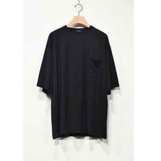 コモリ(COMOLI)のCOMOLI 23SS サマーウール天竺 Tシャツ ネイビー 3(Tシャツ/カットソー(半袖/袖なし))