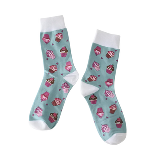 アイスクリーム デザイン クルーソックス レディース 靴下 socks sox(ソックス)