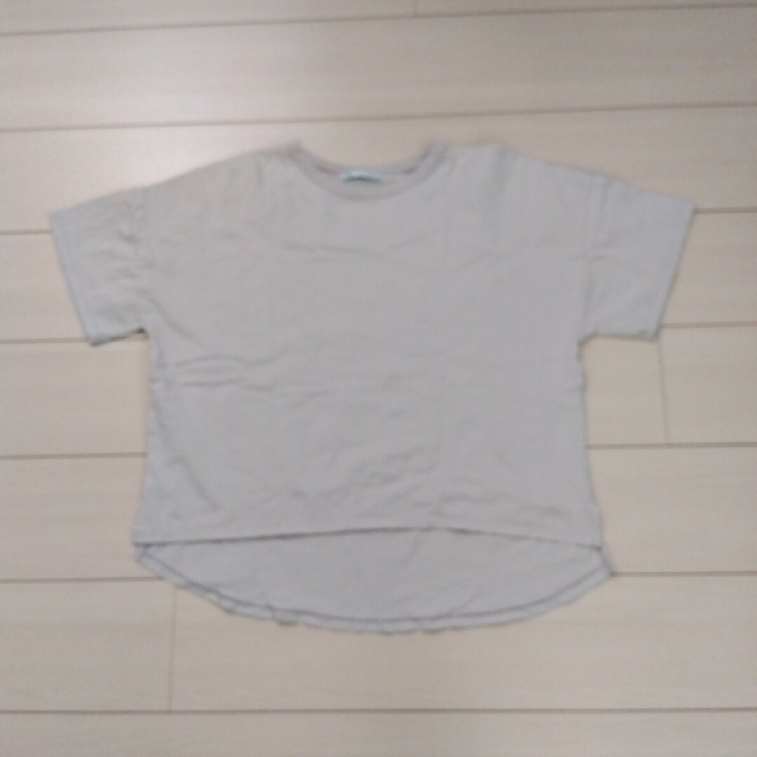 ZARA(ザラ)のZARA    ベージュTシャツ レディースのトップス(Tシャツ(半袖/袖なし))の商品写真