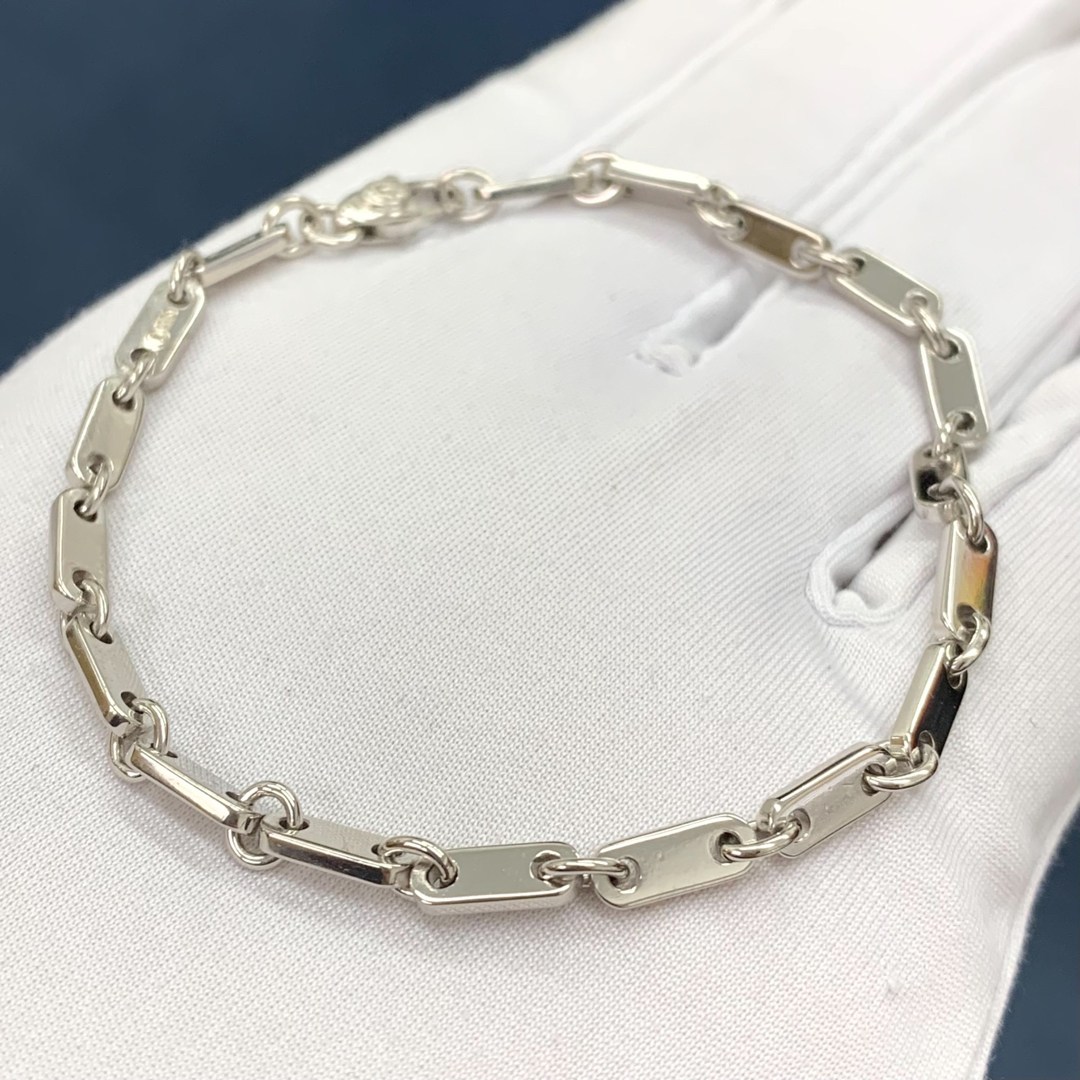 カルティエ ブレスレット フィガロ チェーン Cartier K18WG