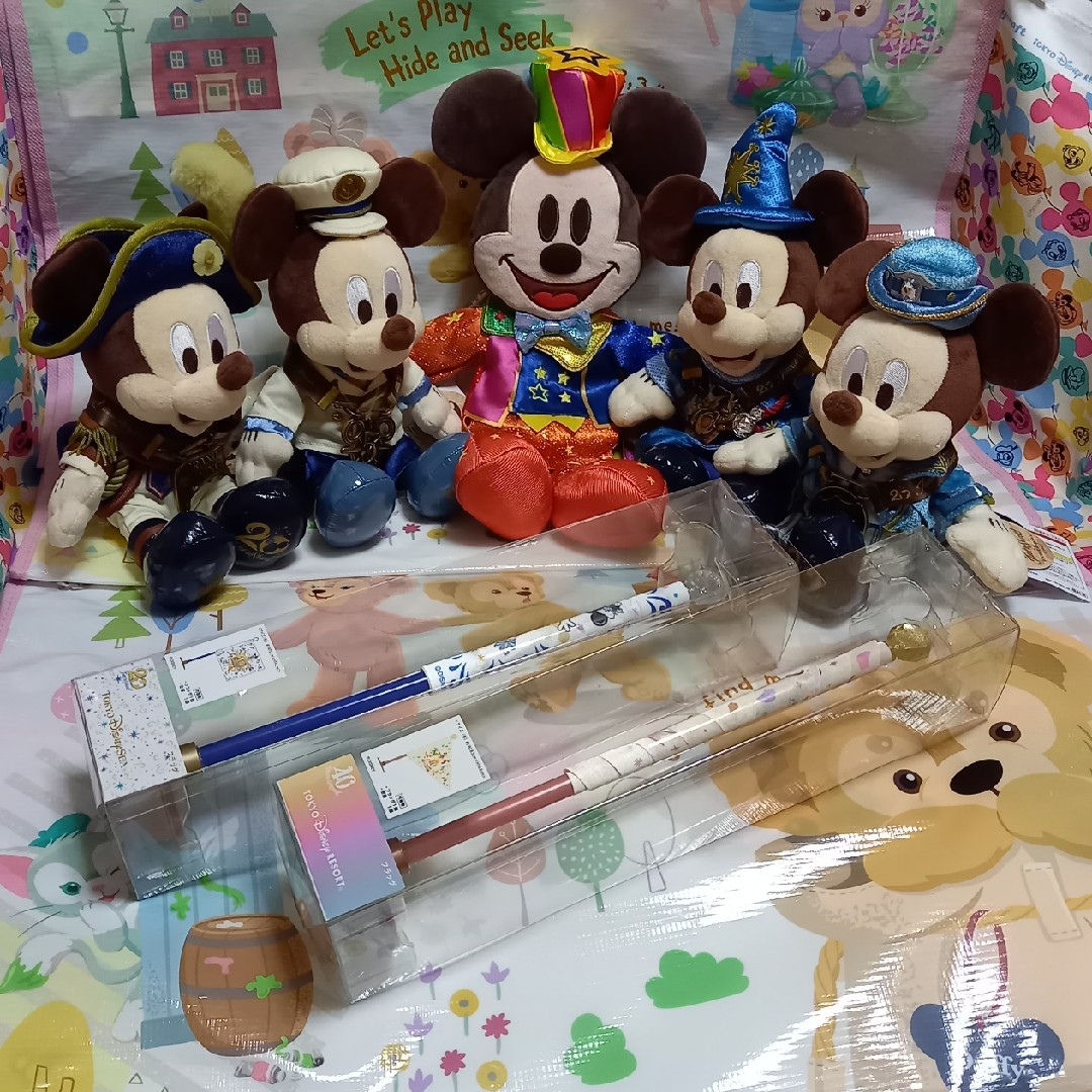 ◆ディズニー 40周年 20周年 フラッグ ミッキー ぬいぐるみ ショルダー | フリマアプリ ラクマ ◆ディズニー 40周年 20周年 フラッグ ミッキー ぬいぐるみ ショルダー