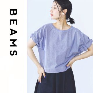 ビームス(BEAMS)の今期BEAMS ツイストスリーブプルオーバー(シャツ/ブラウス(半袖/袖なし))