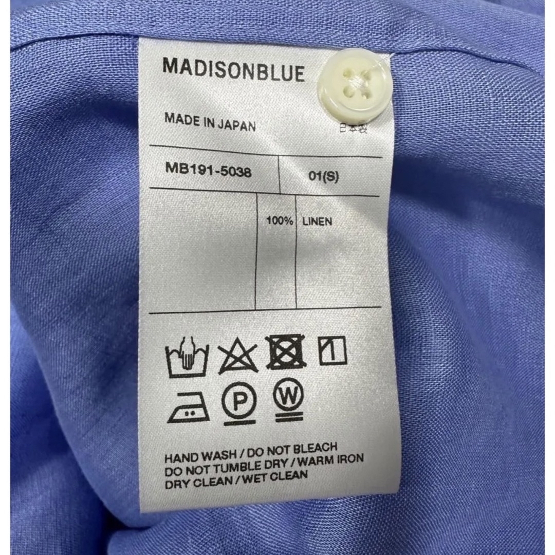 MADISONBLUE - 新品タグ付☺︎ マディソンブルー マダムシャツ リネン