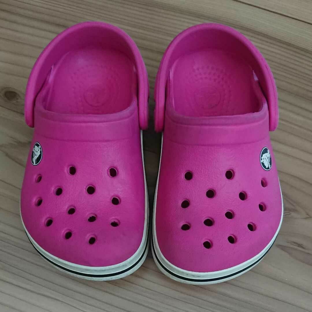 crocs(クロックス)のクロックス サイズ4c5 (日本サイズ13cm) キッズ/ベビー/マタニティのベビー靴/シューズ(~14cm)(サンダル)の商品写真