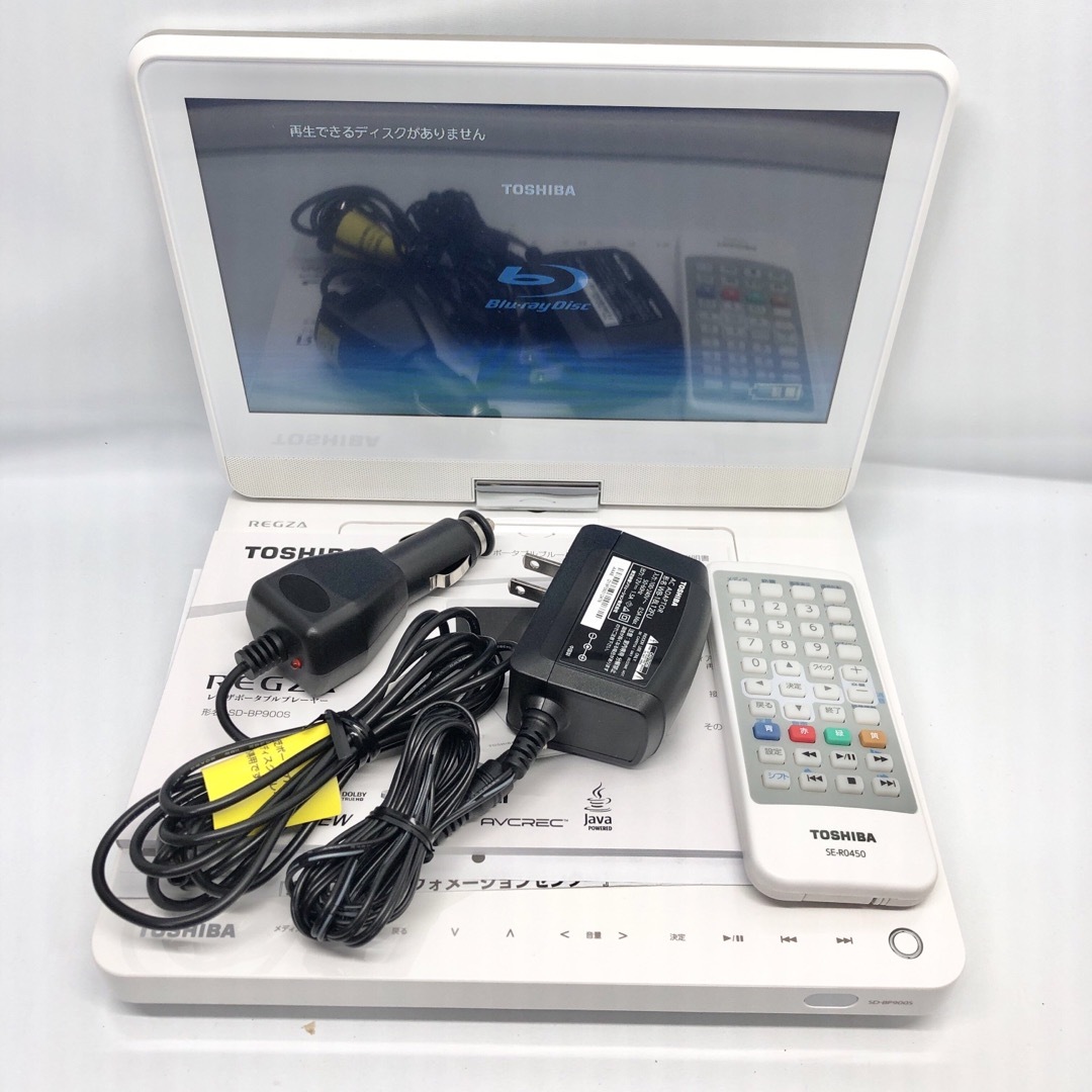 東芝 9型ポータブルブルーレイプレーヤー REGZA レグザ SD-BP900S