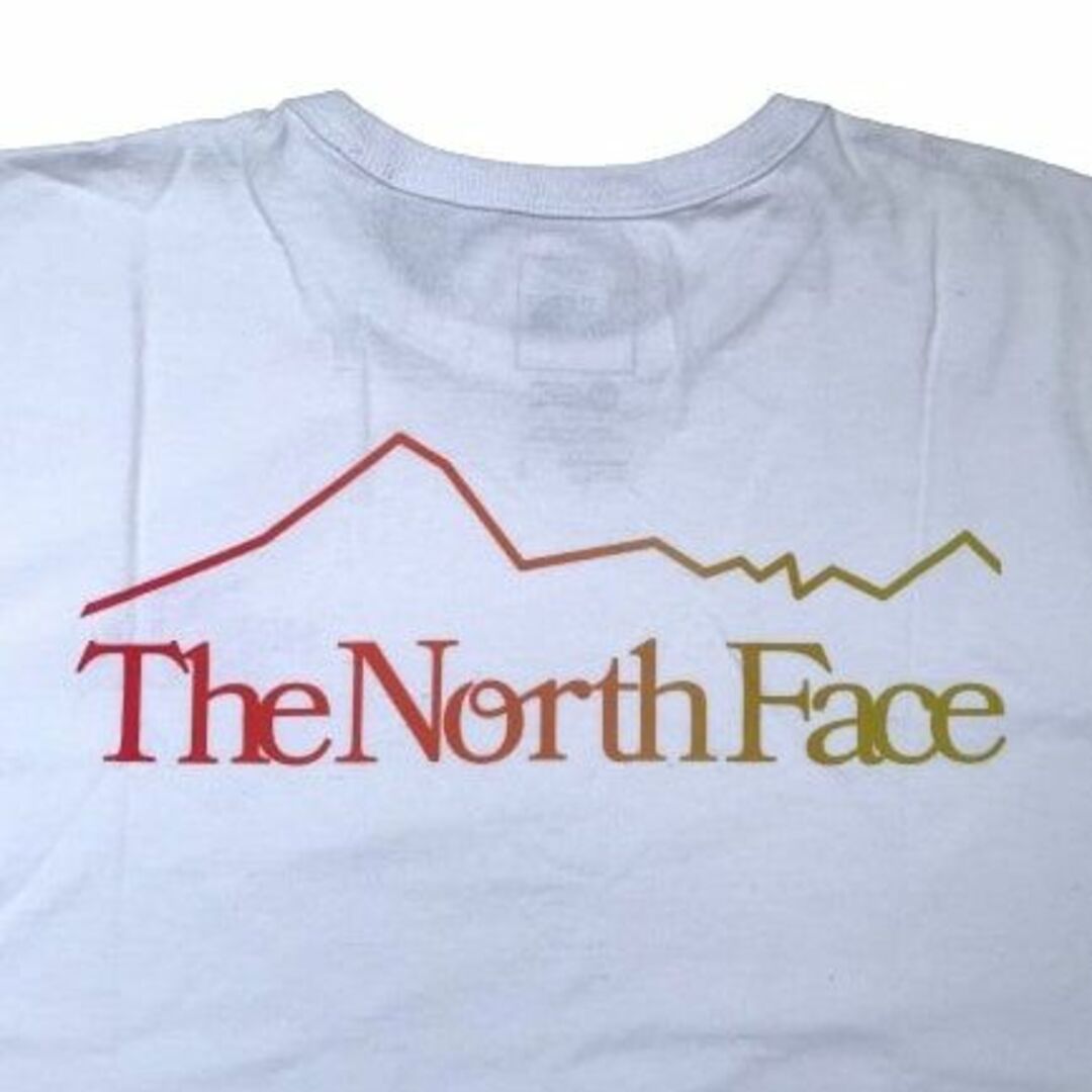 【THE NORTH FACE】ノースフェイス Tシャツ Lサイズ ホワイトホワイト