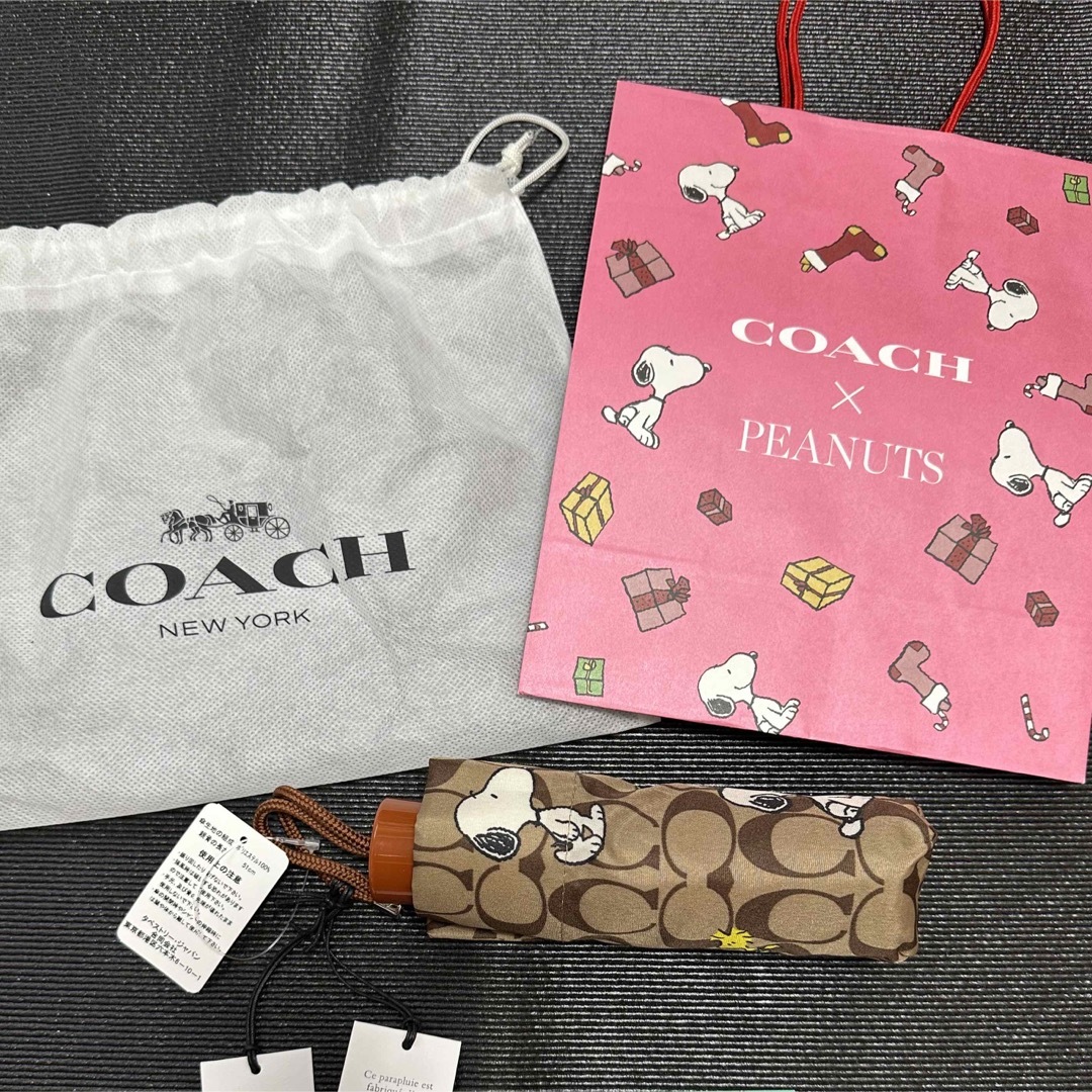 COACH×PEANUTS★ミニアンブレラ　スヌーピー