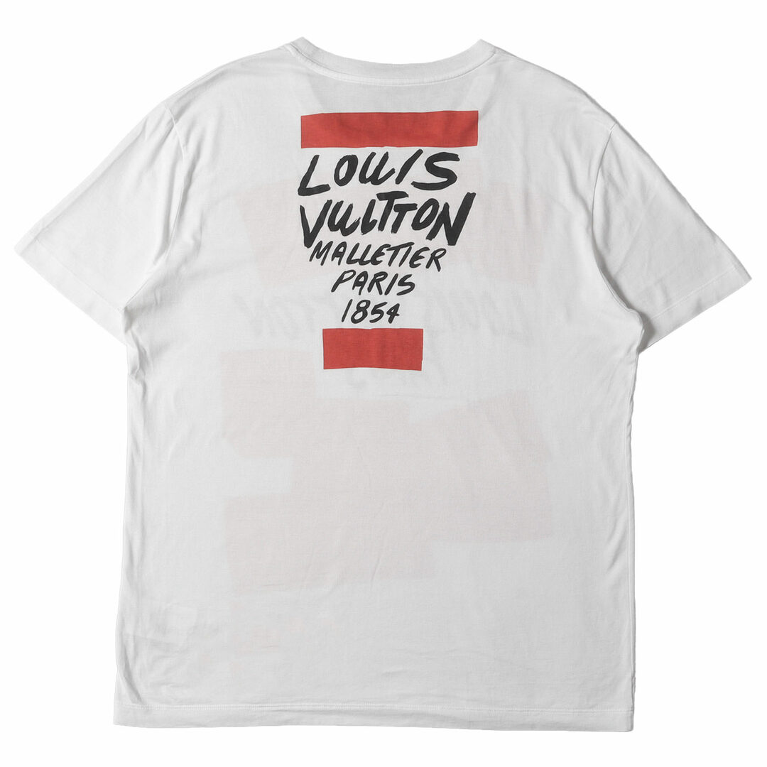 あり外ポケット1透け感LOUIS VUITTON ルイヴィトン Tシャツ・カットソー S 白