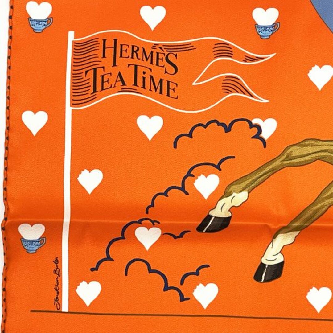 Hermes - HERMES カレ70 Tea Time ティータイム スカーフの通販 by