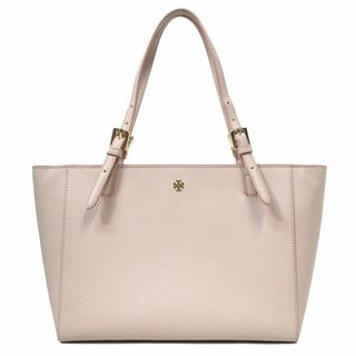 トリーバーチ(Tory Burch)の【中古･Aランク】トリーバーチ トートバッグ 肩掛け ライトピンクベージュ系(トートバッグ)