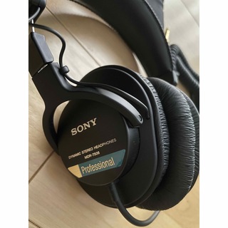 ソニー(SONY)のSONY MDR-7506 モニターヘッドホン　超美品(ヘッドフォン/イヤフォン)