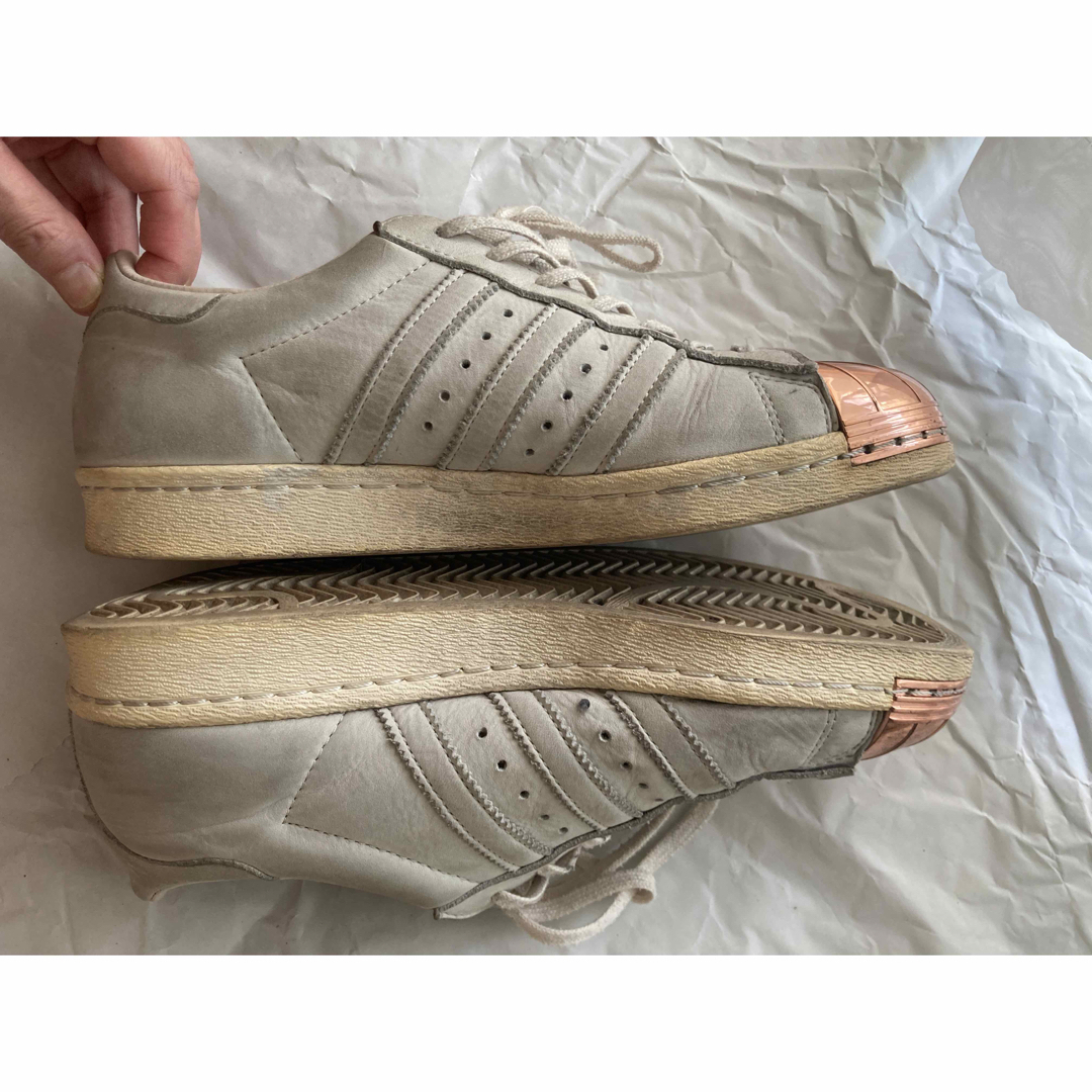 adidas(アディダス)のSUPERSTAR 80 METAL TOEスーパースター24.5cm中古 レディースの靴/シューズ(スニーカー)の商品写真