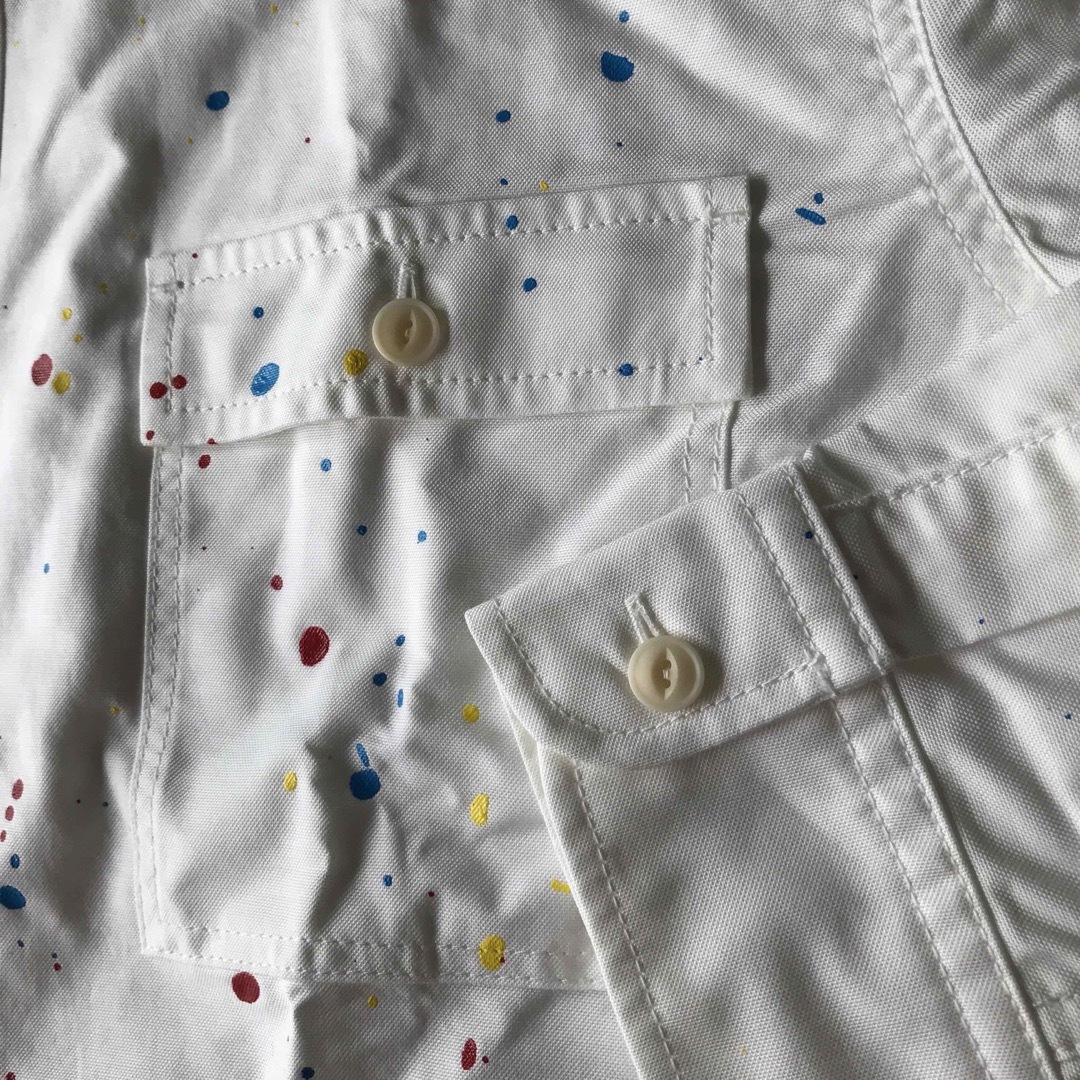 COMME des GARCONS HOMME ペンキ ワークシャツジャケット